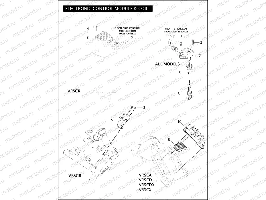 ELECTRONIC CONTROL MODULE & COIL
