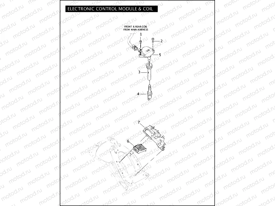 ELECTRONIC CONTROL MODULE & COIL