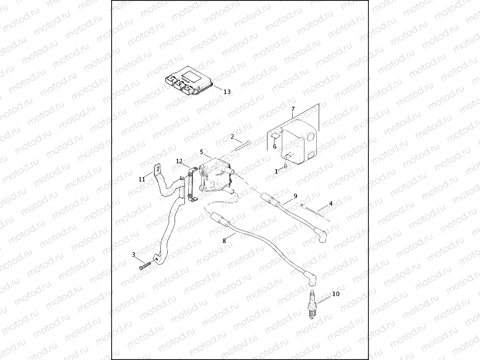 ELECTRONIC CONTROL MODULE & COIL