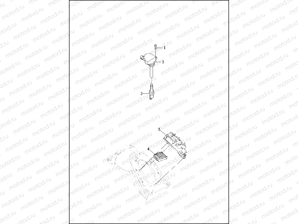ELECTRONIC CONTROL MODULE (ECM) AND COIL