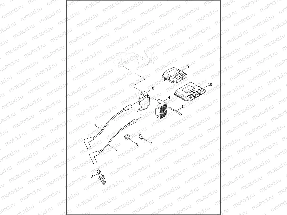 ELECTRONIC CONTROL MODULE (ECM) AND COIL