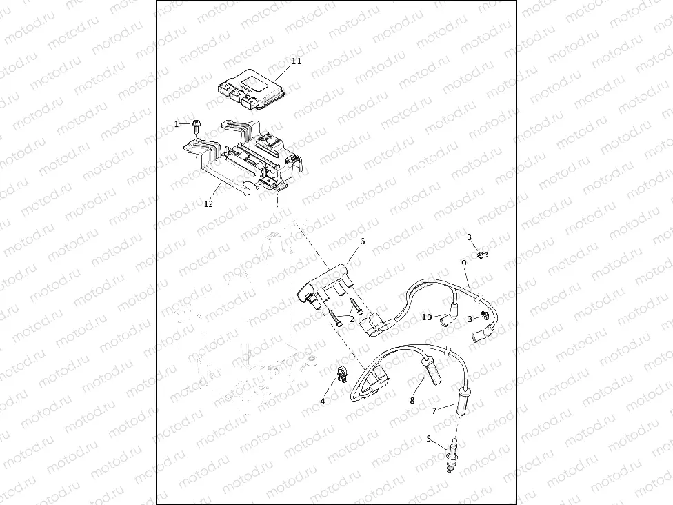 ELECTRONIC CONTROL MODULE (ECM) AND COIL