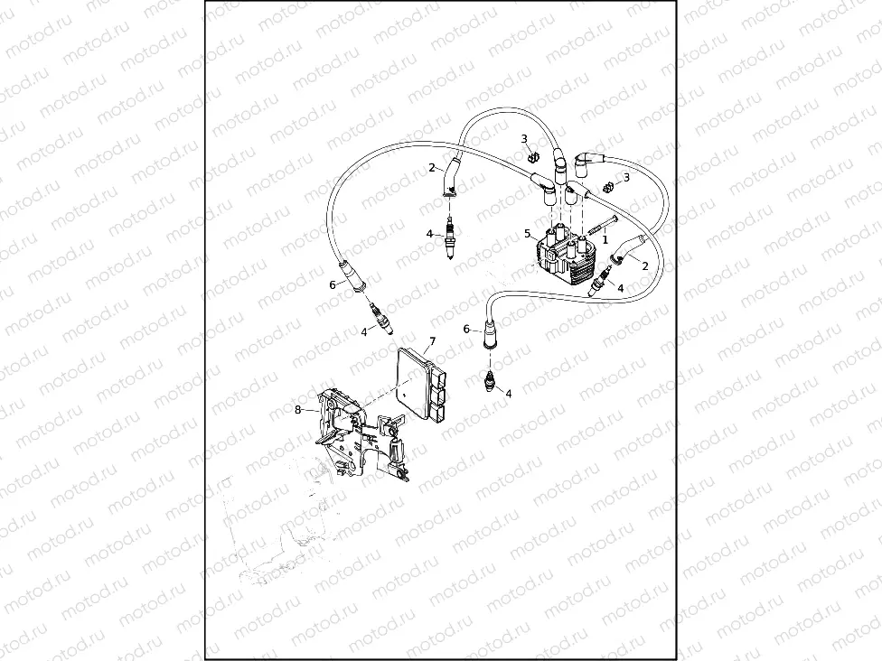 ELECTRONIC CONTROL MODULE (ECM) AND COIL