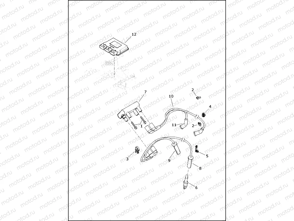 ELECTRONIC CONTROL MODULE (ECM) AND COIL