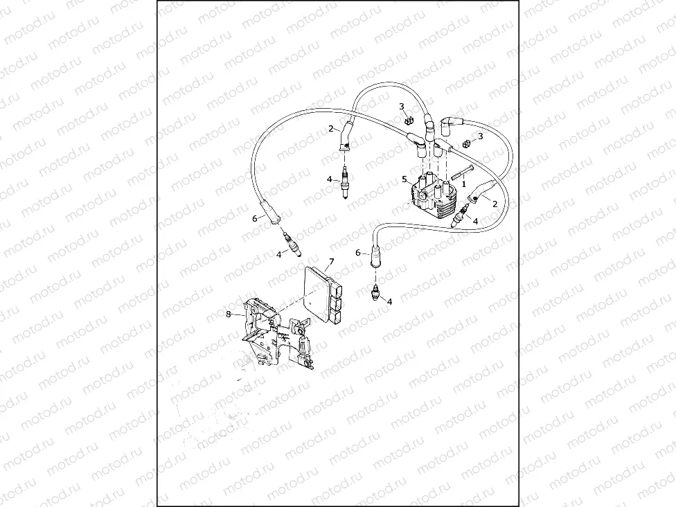 ELECTRONIC CONTROL MODULE (ECM) AND COIL