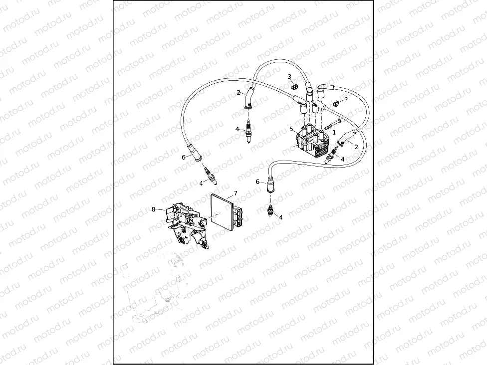 ELECTRONIC CONTROL MODULE (ECM) AND COIL
