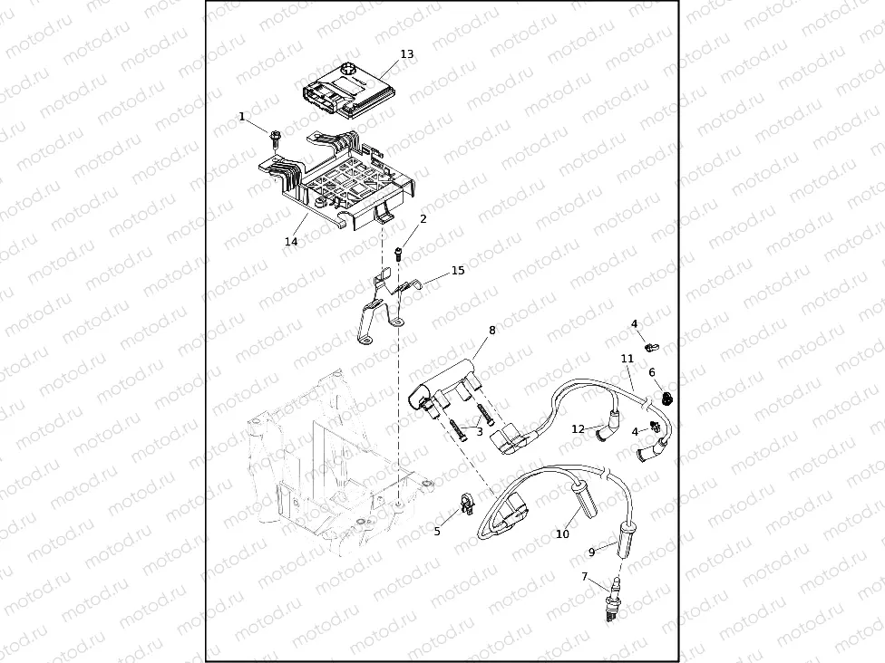 ELECTRONIC CONTROL MODULE (ECM) AND COIL