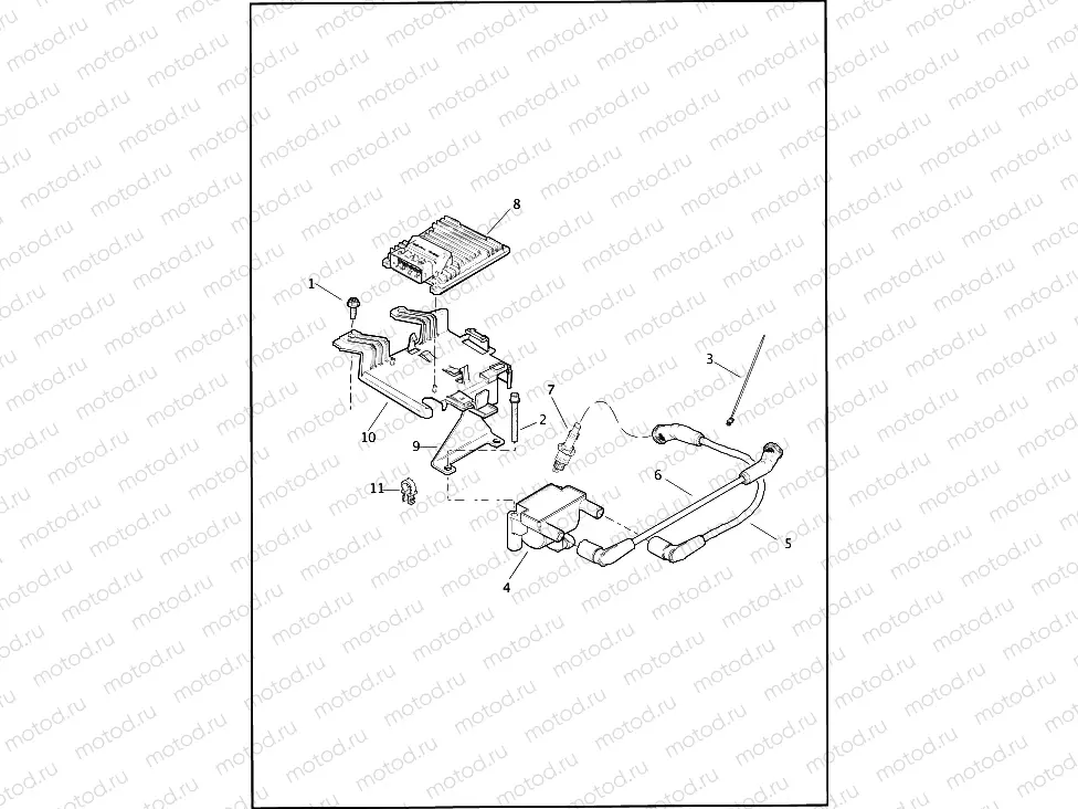 ELECTRONIC CONTROL MODULE (ECM) & COIL