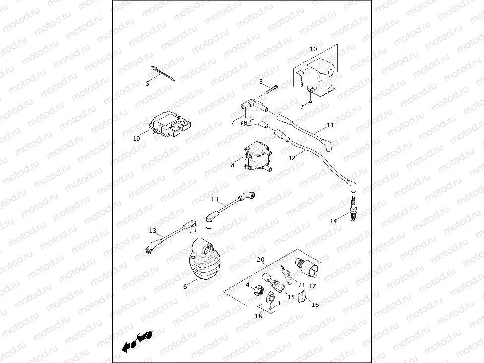 ELECTRONIC CONTROL MODULE (ECM) & COIL