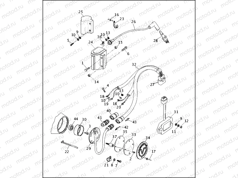 ELECTRONIC IGNITION SYSTEM (1 OF 2)