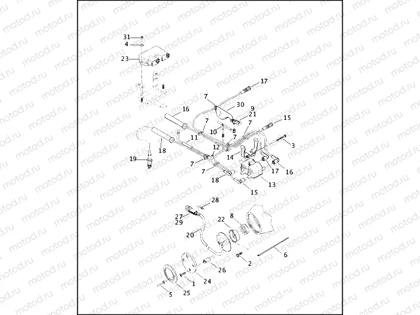 ELECTRONIC IGNITION SYSTEM - 1200 SPORT