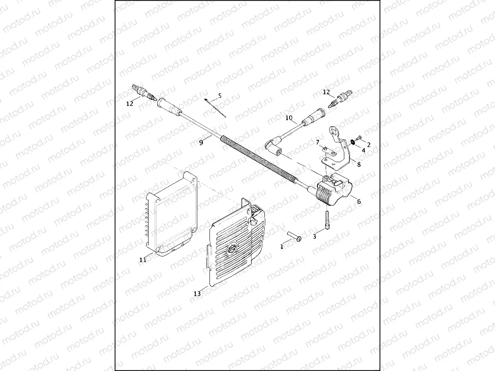ELECTRONIC IGNITION SYSTEM - 883L/N/R, 1200C/CA/CB/CP/V/X