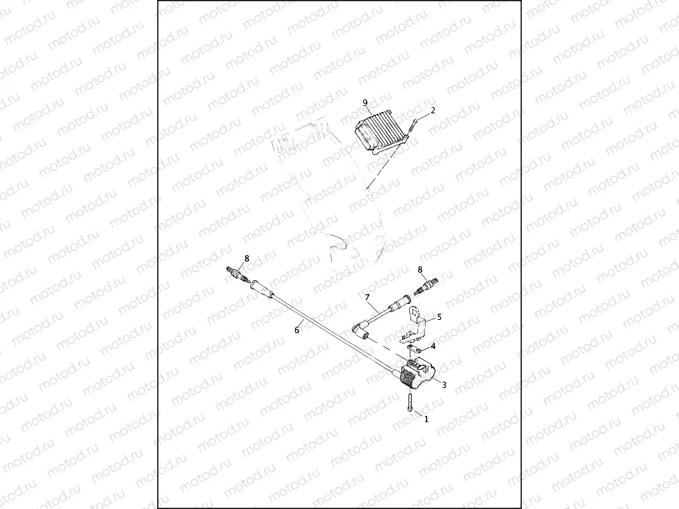 ELECTRONIC IGNITION SYSTEM - XR1200X