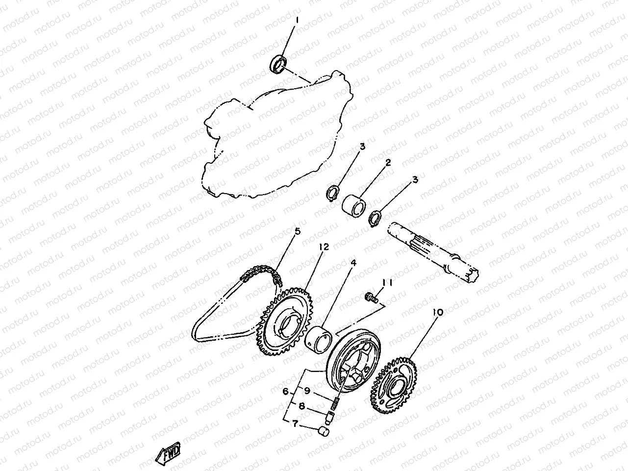 EMBRAGUE DEL ARRANQUE