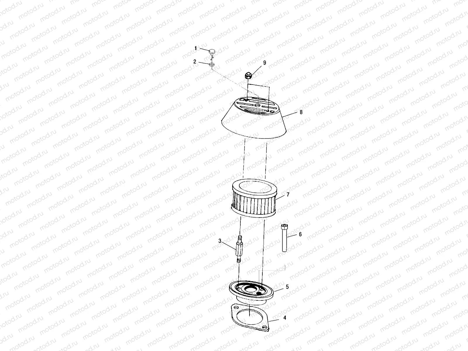 ENGINE AIR INTAKE - W014697D (4964806480B007) | ENGINE AIR INTAKE - W014697D (4964806480B007)