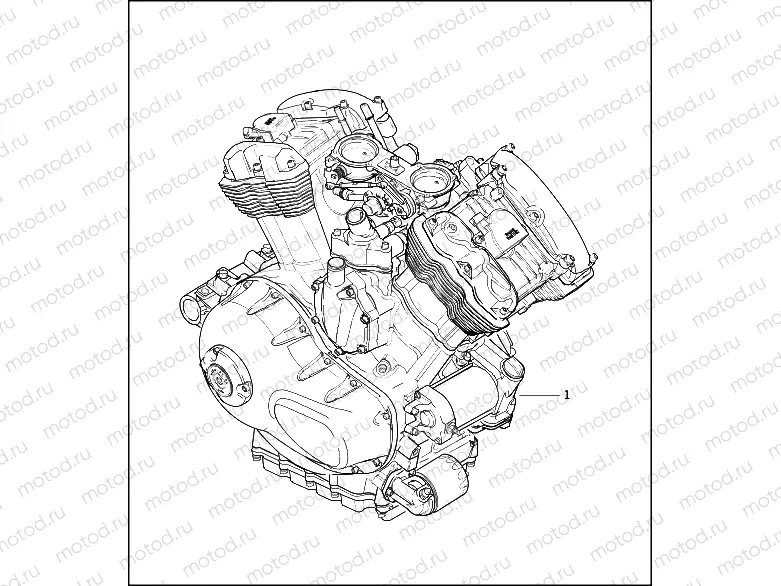 ENGINE ASSEMBLY - COMPLETE