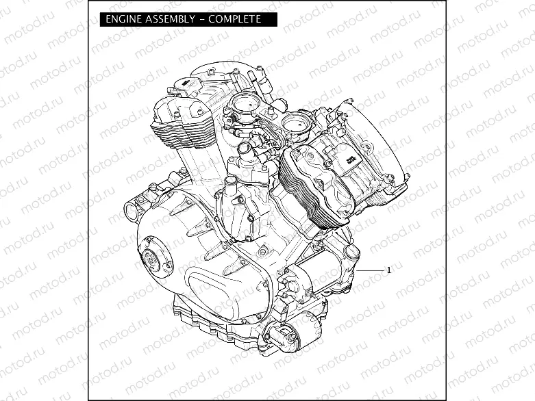 ENGINE ASSEMBLY - COMPLETE