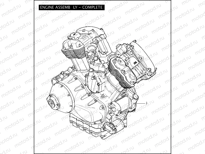 ENGINE ASSEMBLY - COMPLETE