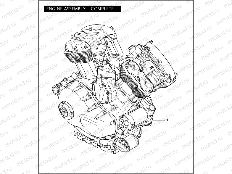 ENGINE ASSEMBLY - COMPLETE