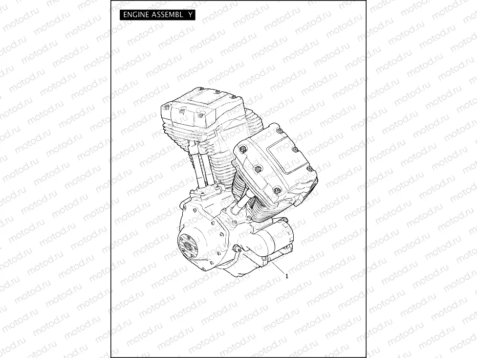 ENGINE ASSEMBLY - TWIN CAM 103â¢