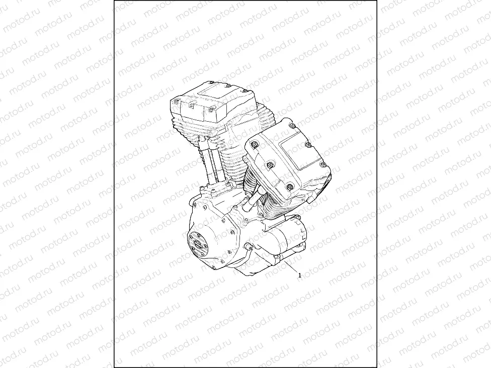 ENGINE ASSEMBLY - TWIN CAM 103â¢