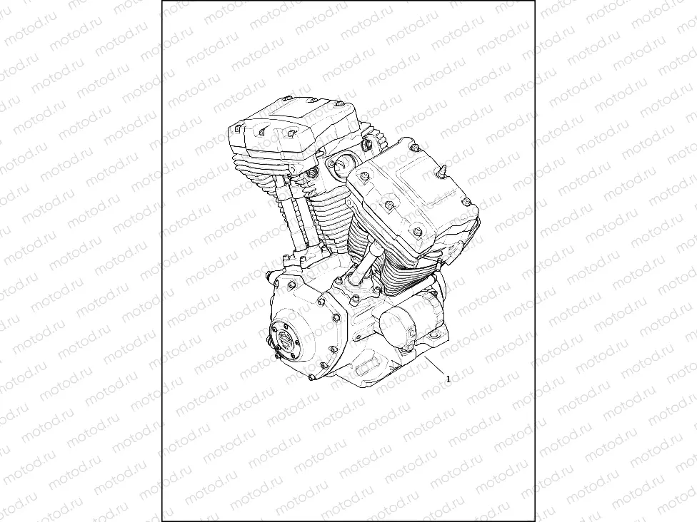 ENGINE ASSEMBLY - TWIN CAM 103â¢