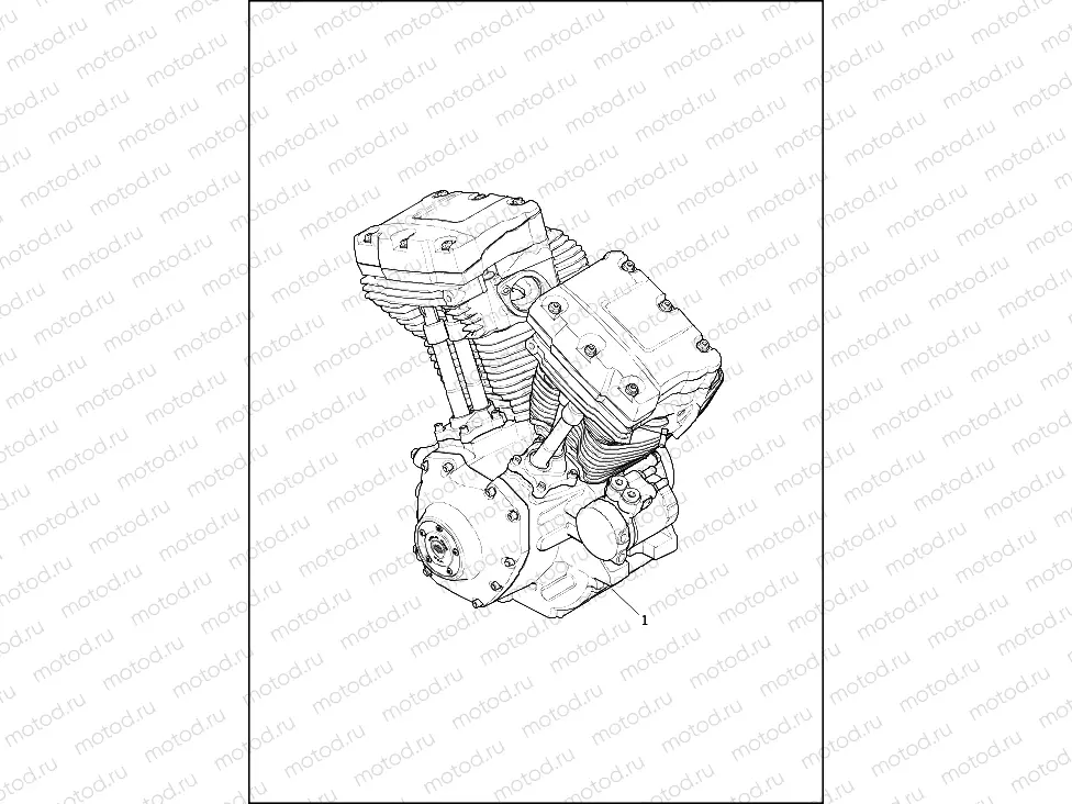 ENGINE ASSEMBLY - TWIN CAM 103â¢