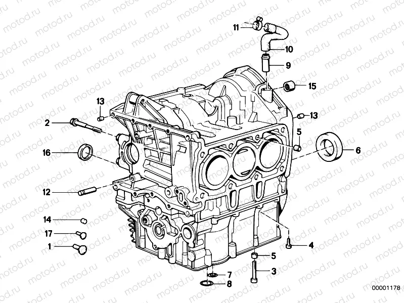 Engine Block Mounting Parts