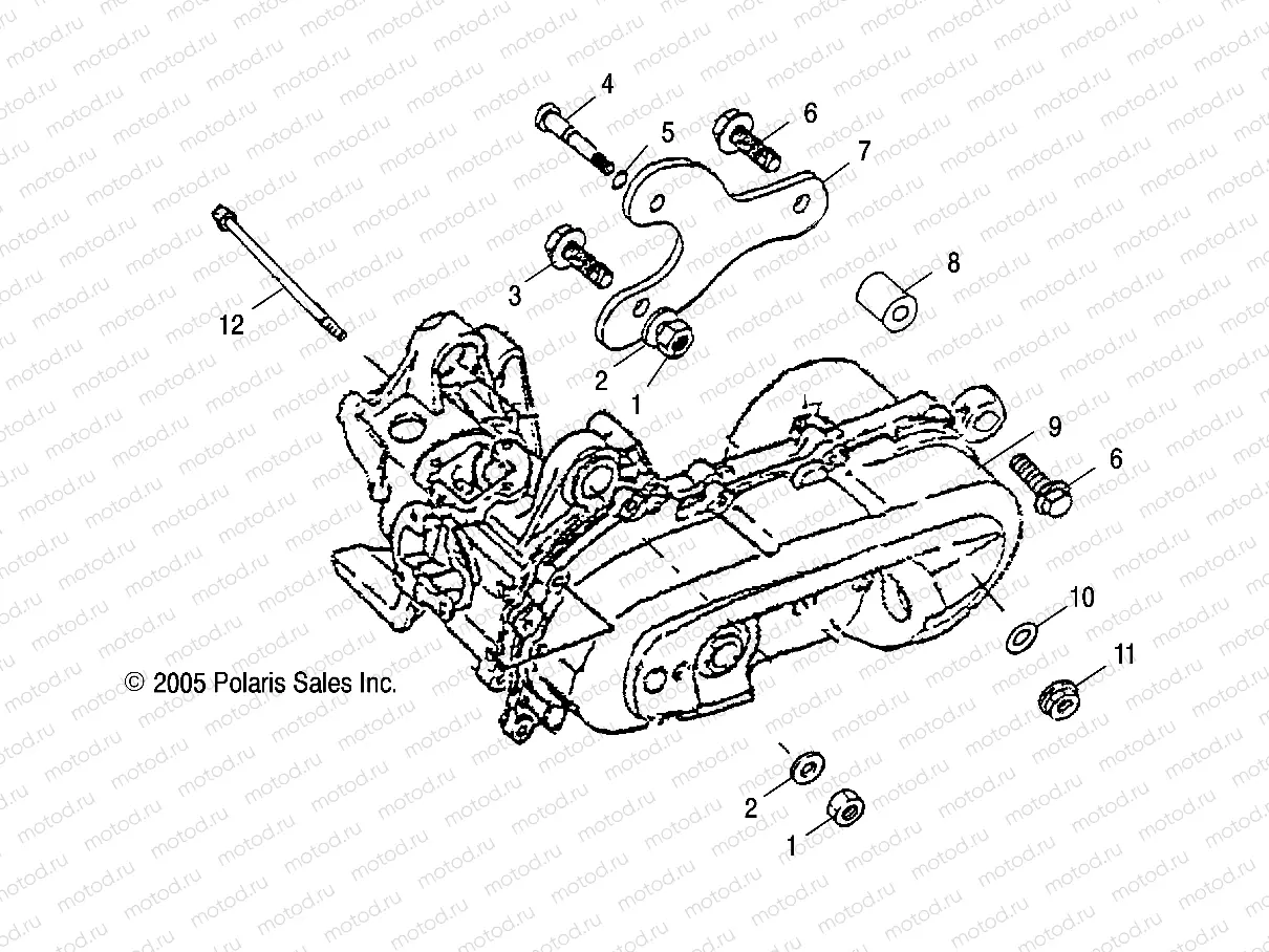 ENGINE BRACKET - A06KA05CA/CB/CD (4999202359920235A14) | ENGINE BRACKET - A06KA05CA/CB/CD (4999202359920235A14)