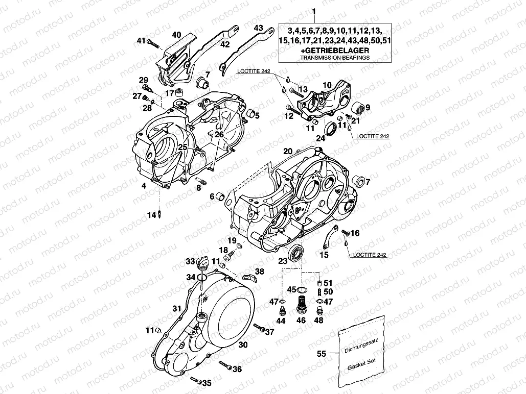 ENGINE CASE