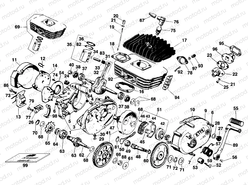 ENGINE CASE