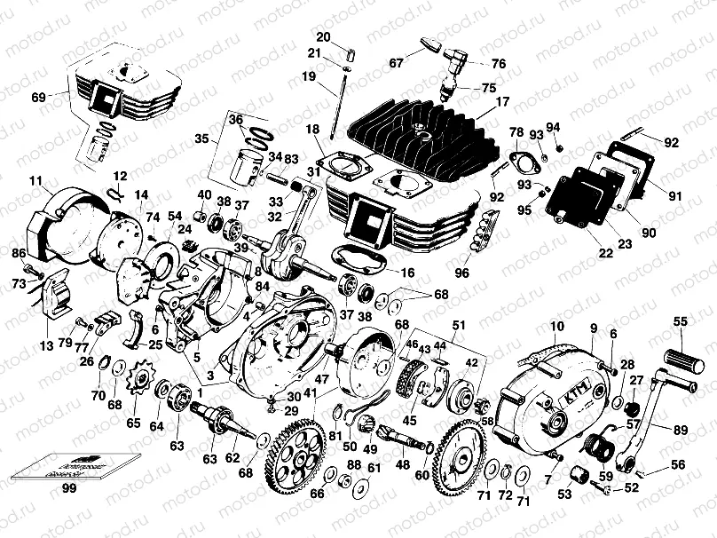 ENGINE CASE