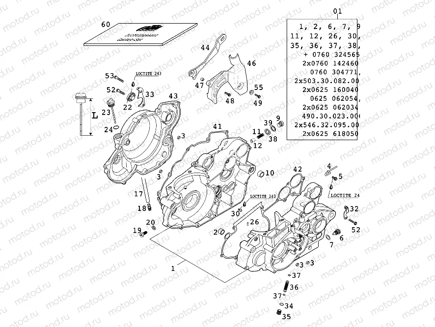 ENGINE CASE