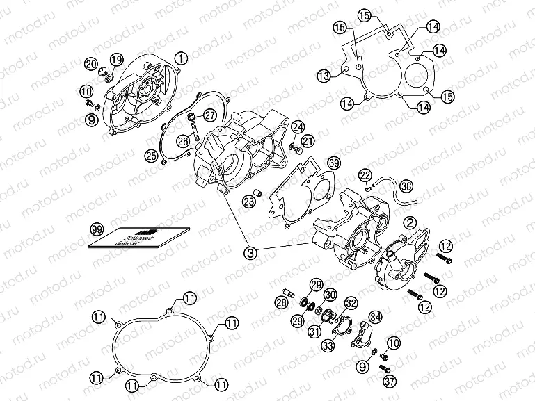ENGINE CASE