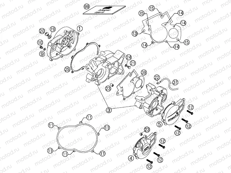 ENGINE CASE