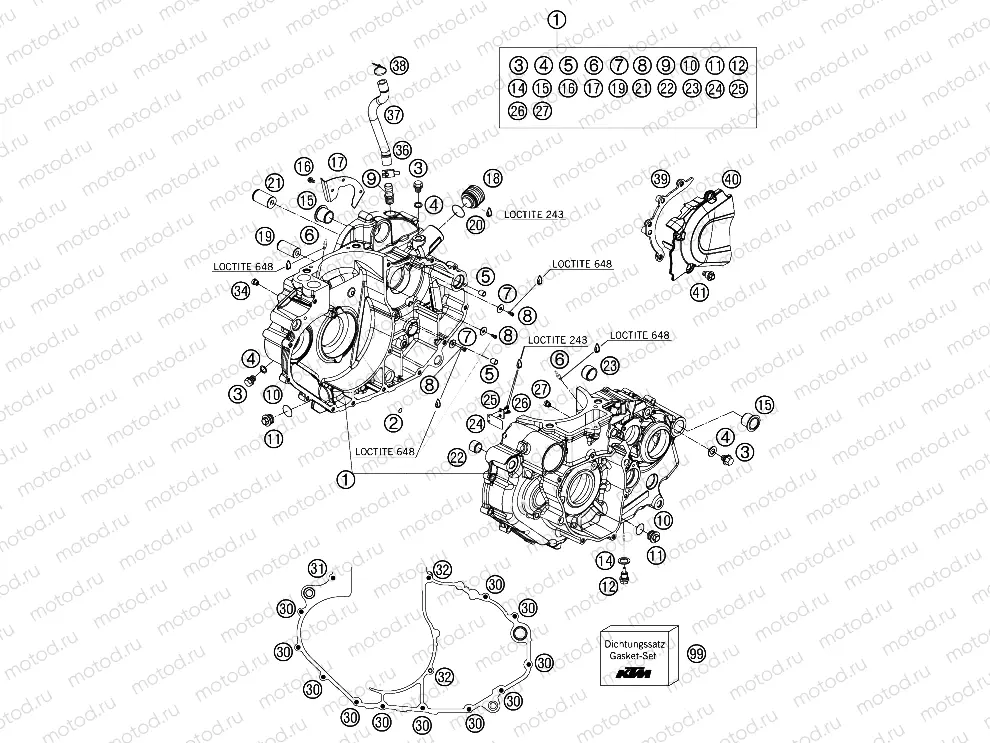 ENGINE CASE