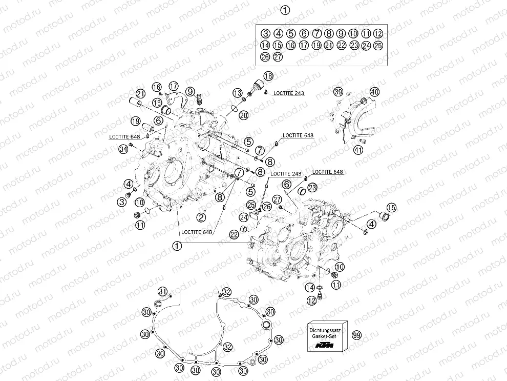 ENGINE CASE
