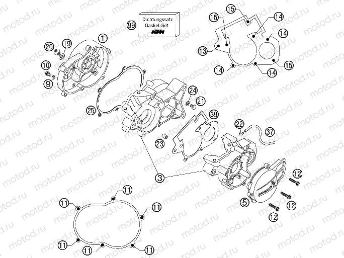 ENGINE CASE