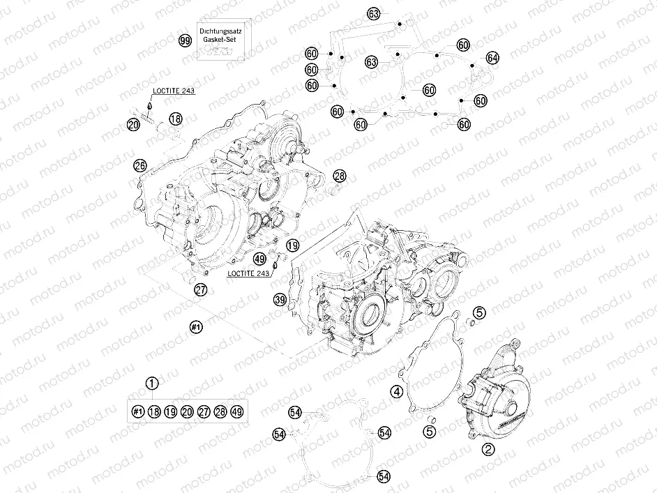 ENGINE CASE