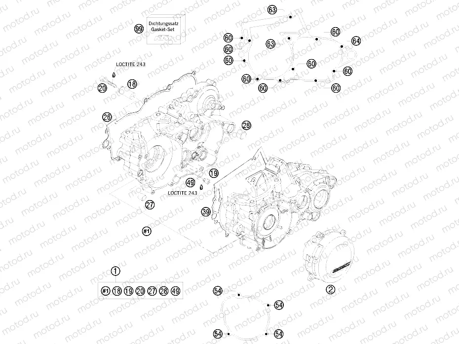 ENGINE CASE