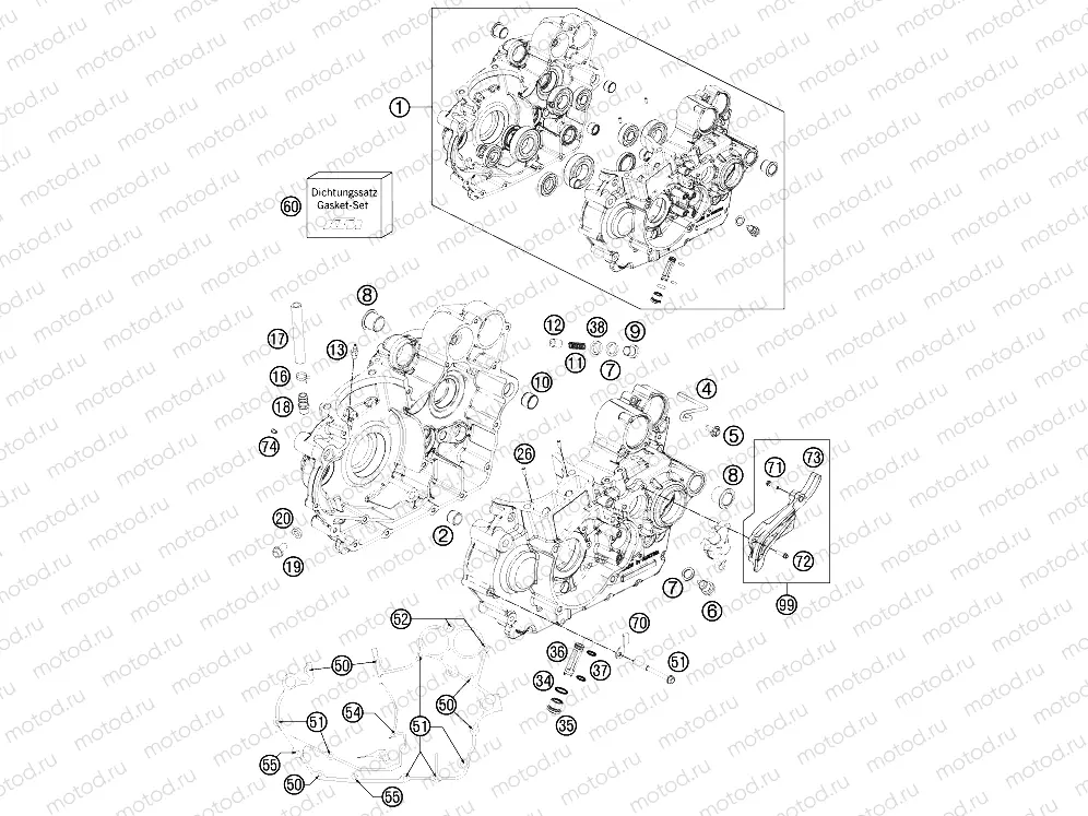 ENGINE CASE