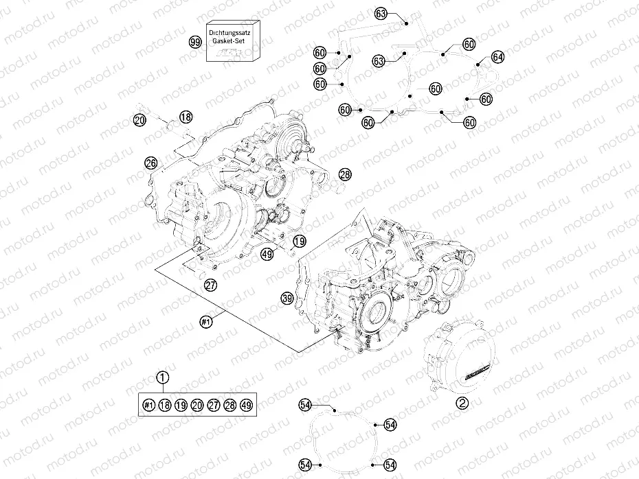 ENGINE CASE