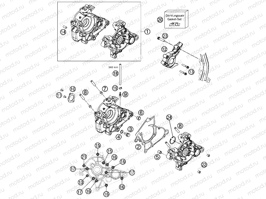 ENGINE CASE