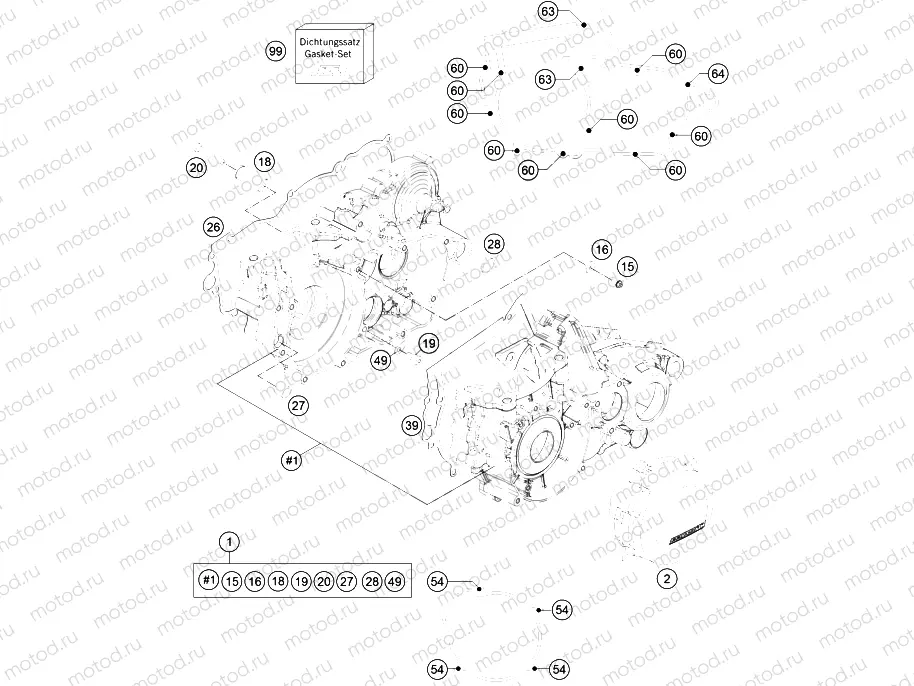 ENGINE CASE