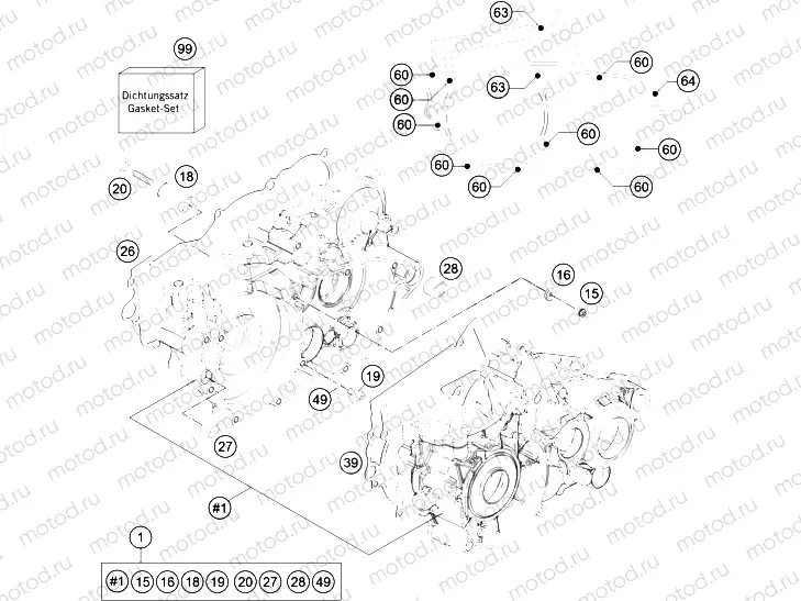 ENGINE CASE