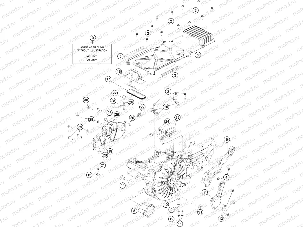 ENGINE CASE