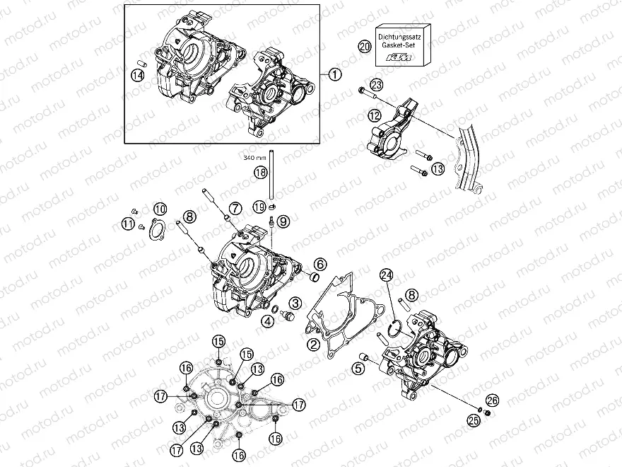 ENGINE CASE