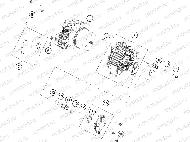 ENGINE CASE