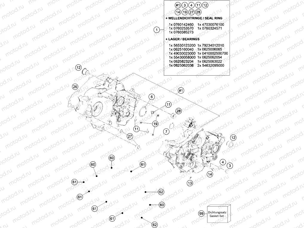 ENGINE CASE