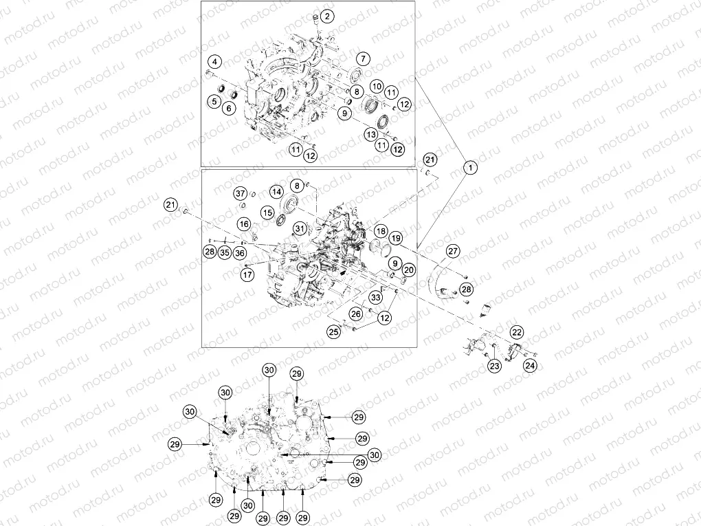 ENGINE CASE|Engine|30